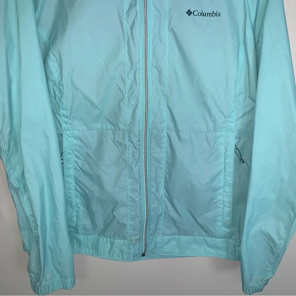 Columbia Rain Jacket Waterproof Zip Up L - Picture 10 of 10